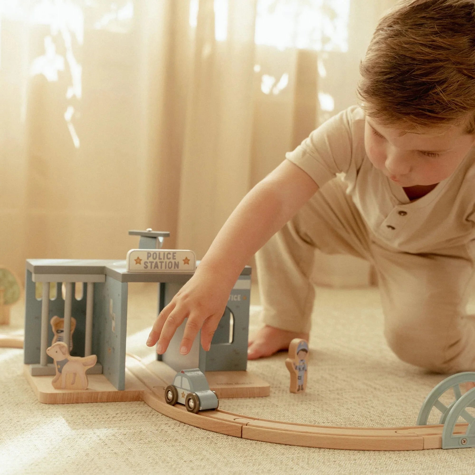 Lögreglustöð - viðar