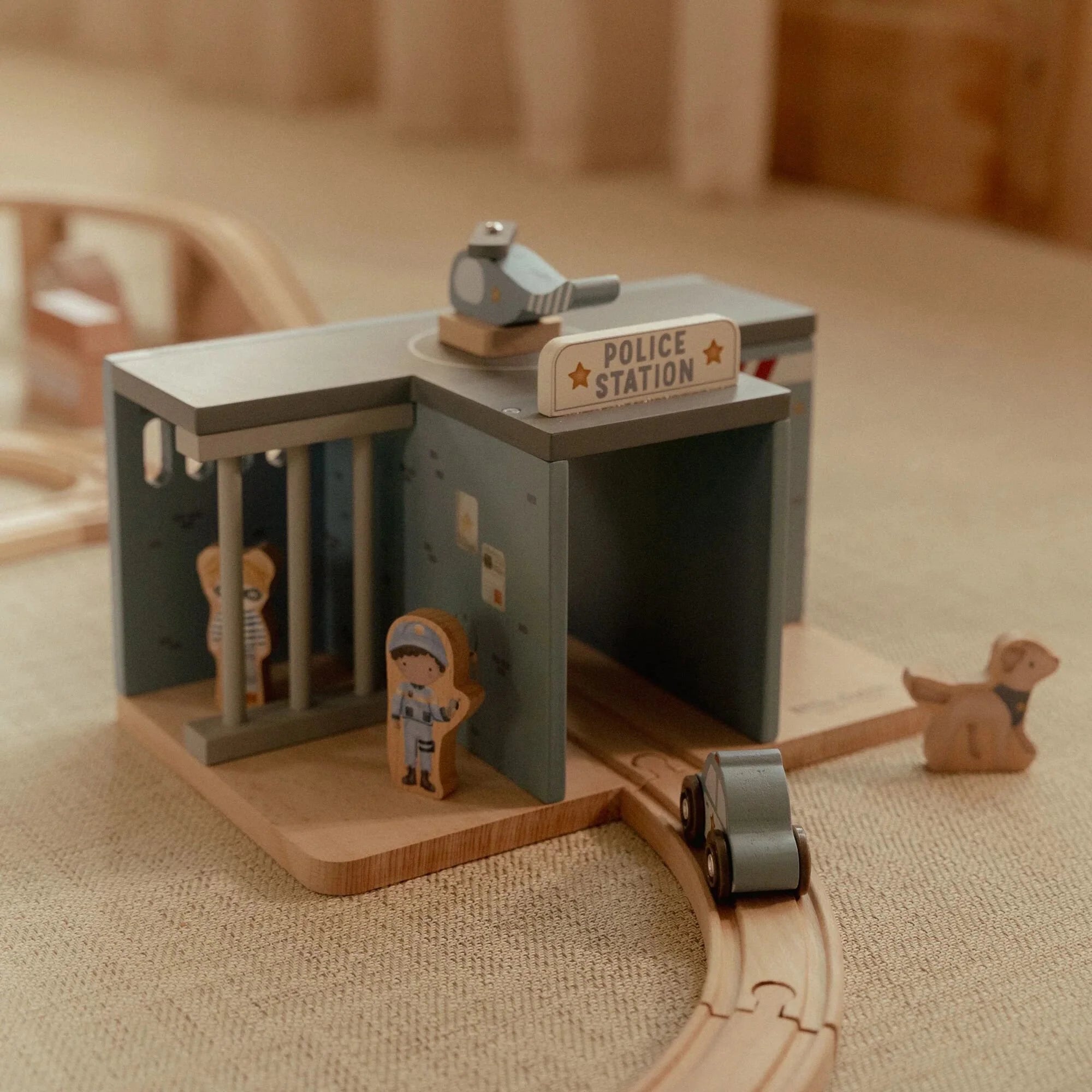 Lögreglustöð - viðar