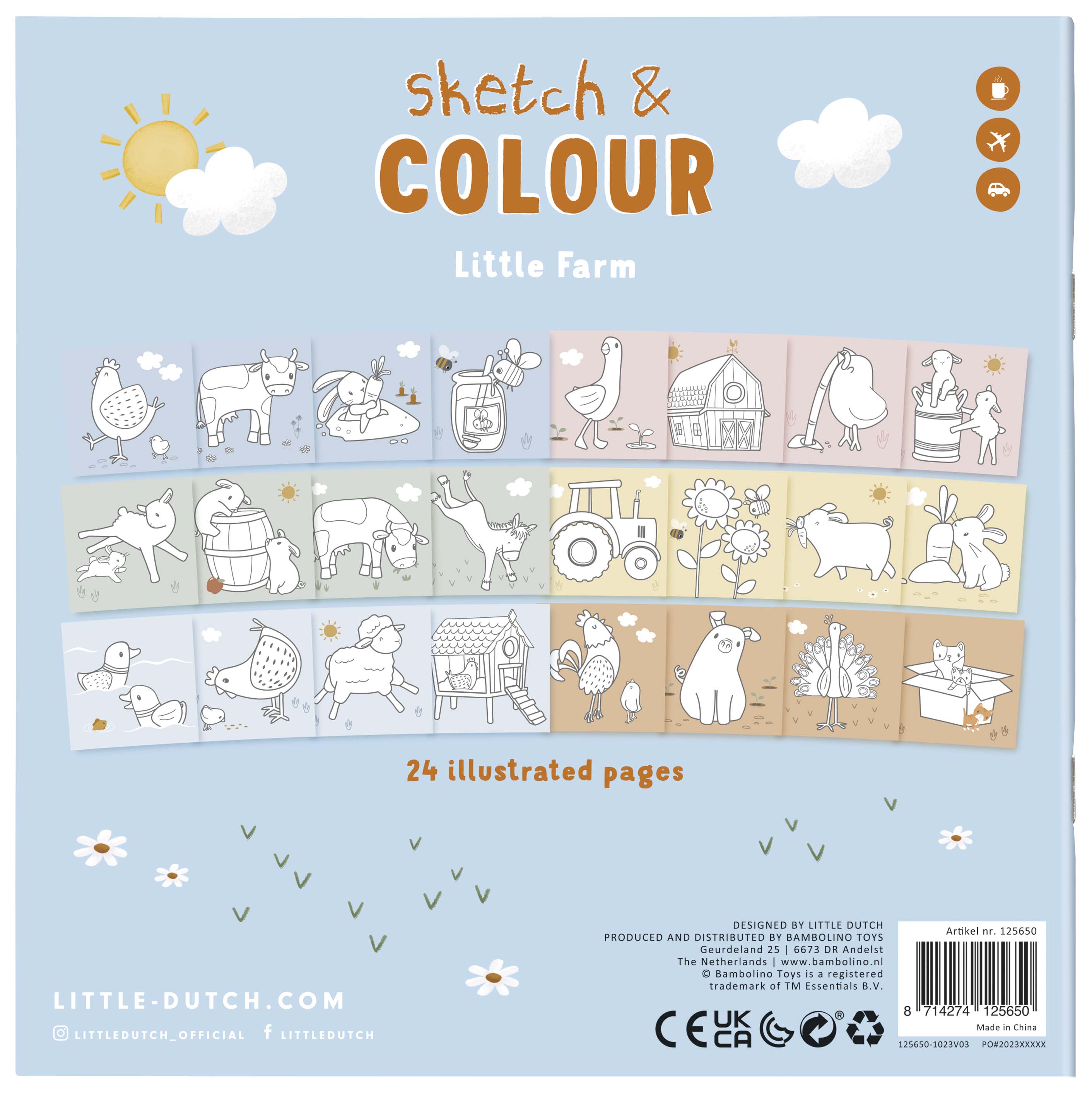 Farm - Sketch & colour