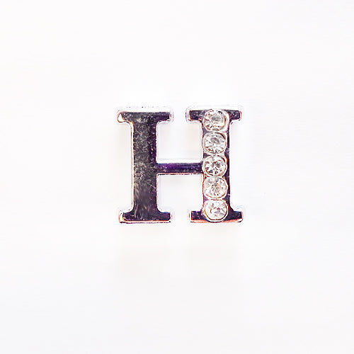 Bókstafur Rhinestones H