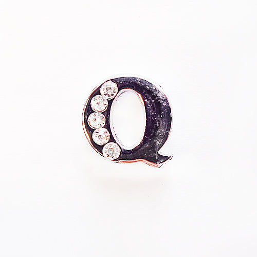 Bókstafur Rhinestones Q