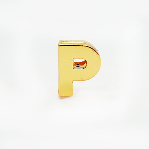 Bókstafur Metallic P