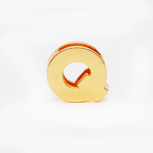 Bókstafur Metallic Q