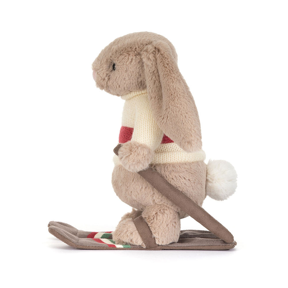 Beige kanína 18cm - Ski outfit