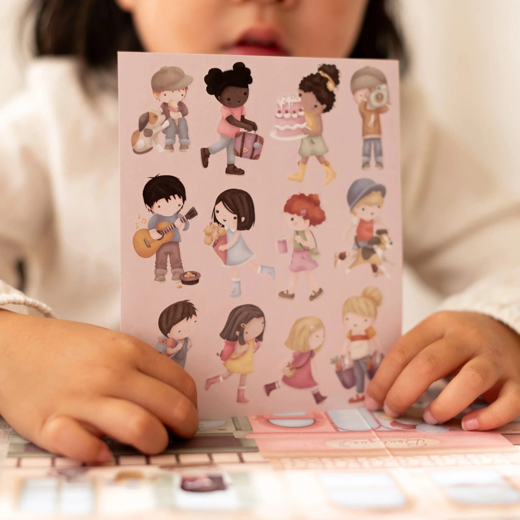 Límmiðabók - Rosa