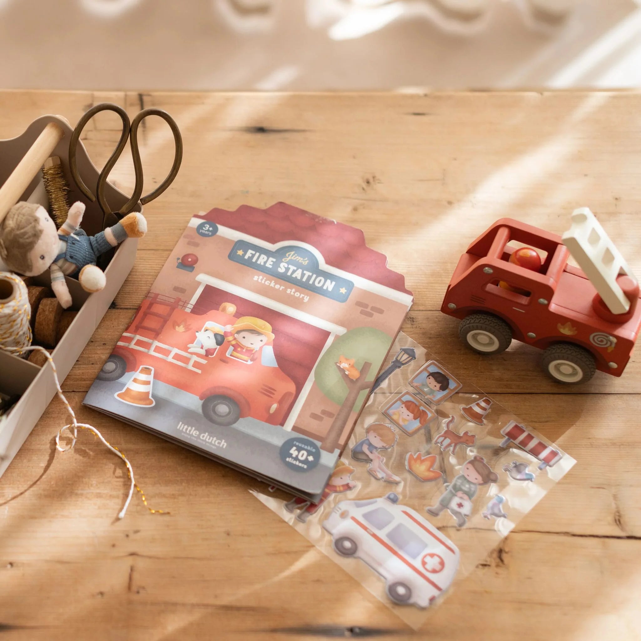 Límmiðasett Jim - Margnota