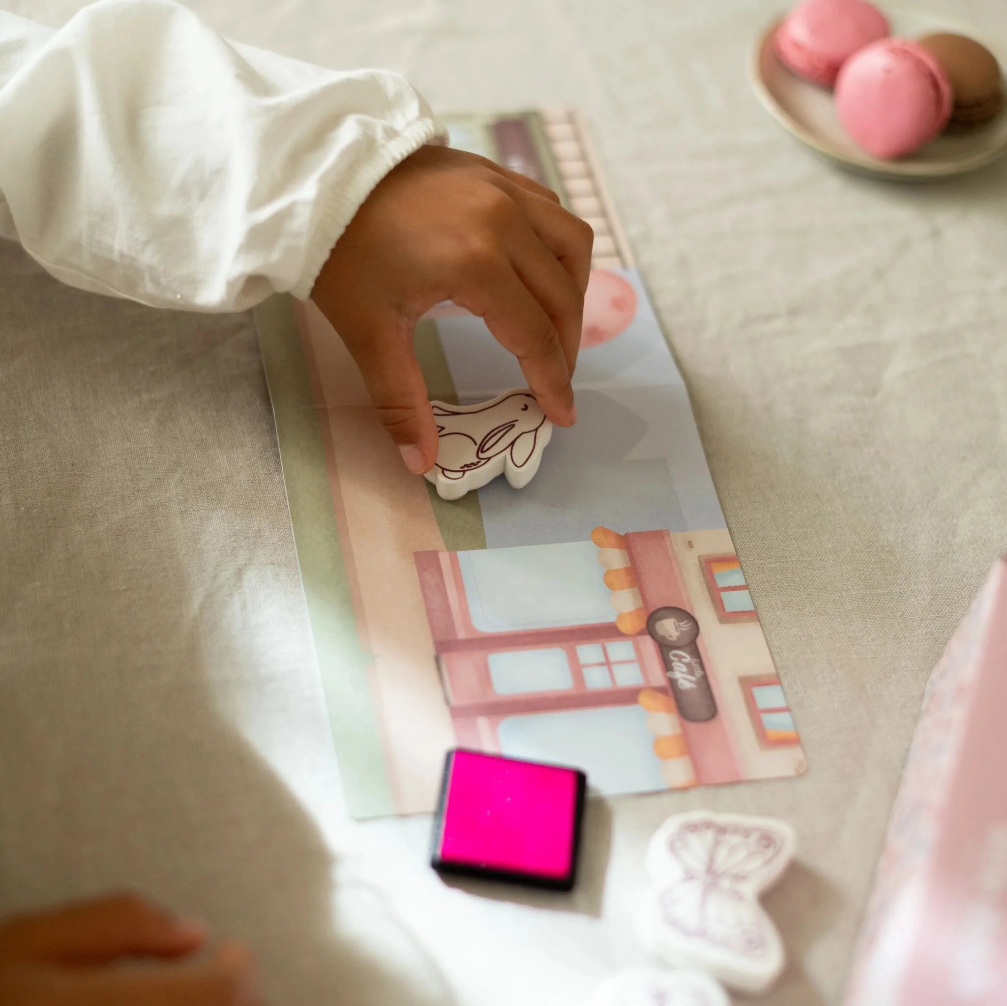 Box fullt af afþreyjingu - Bleikt