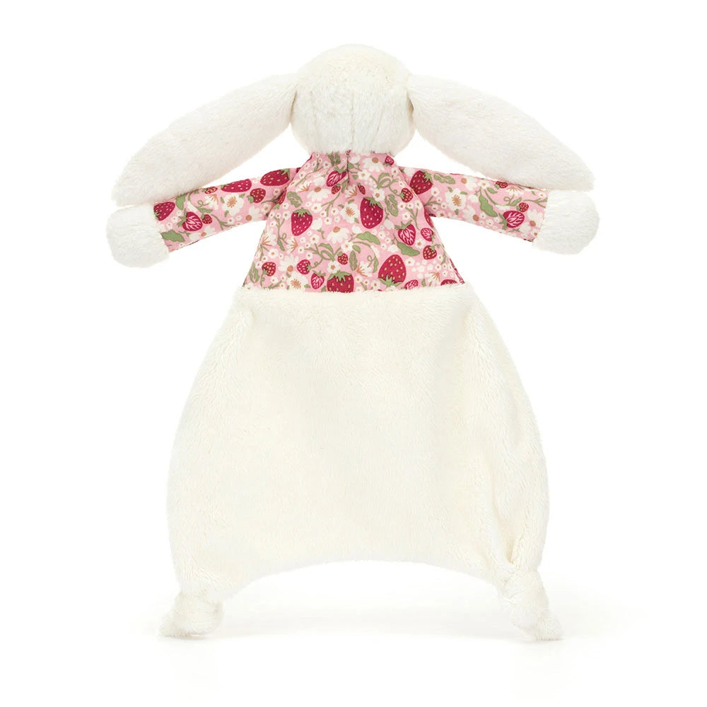 Blossom cream berry comforter