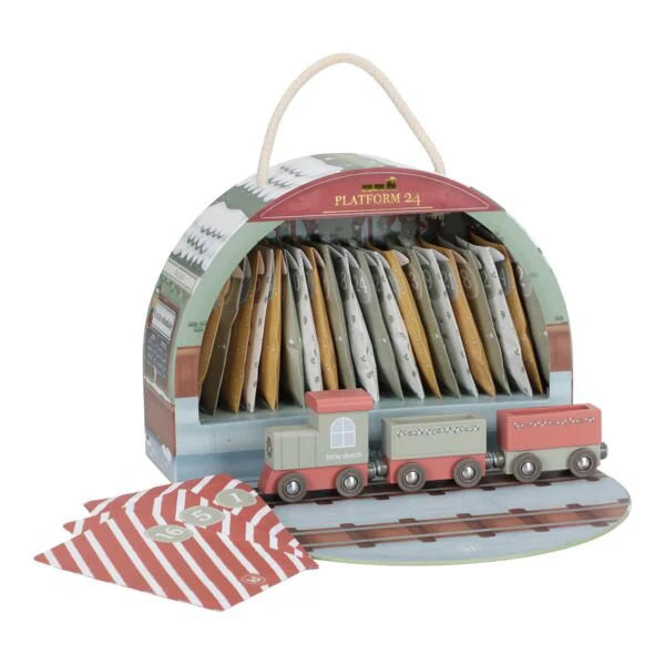 Aðventudagatal - lestarsett 24 pakkar til jóla FORPÖNTUN