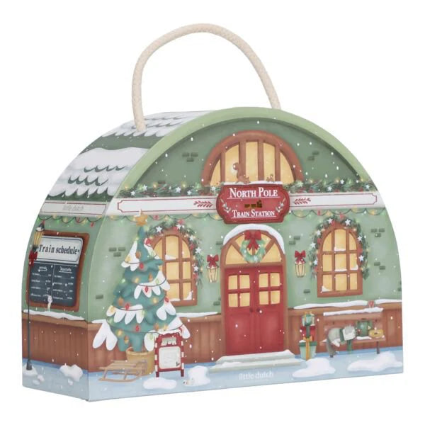 Aðventudagatal - lestarsett 24 pakkar til jóla FORPÖNTUN