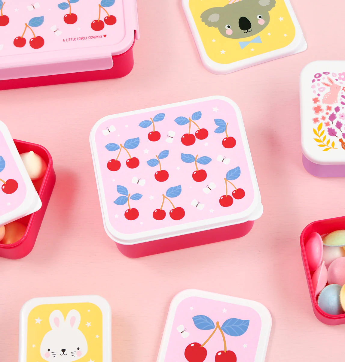 Nestisbox Cherries - 4 í pakka