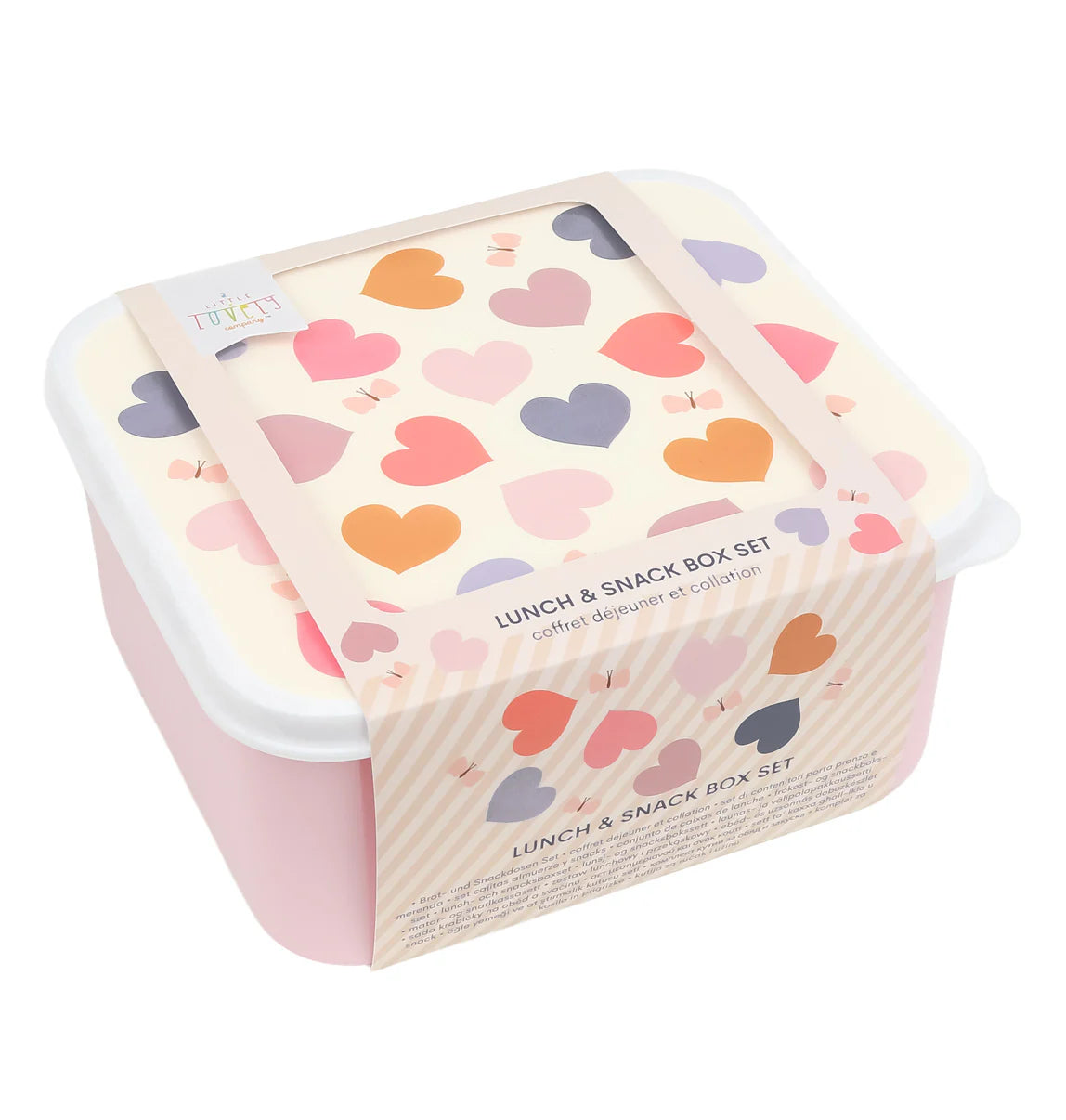 Nestisbox Hearts - 4 í pakka