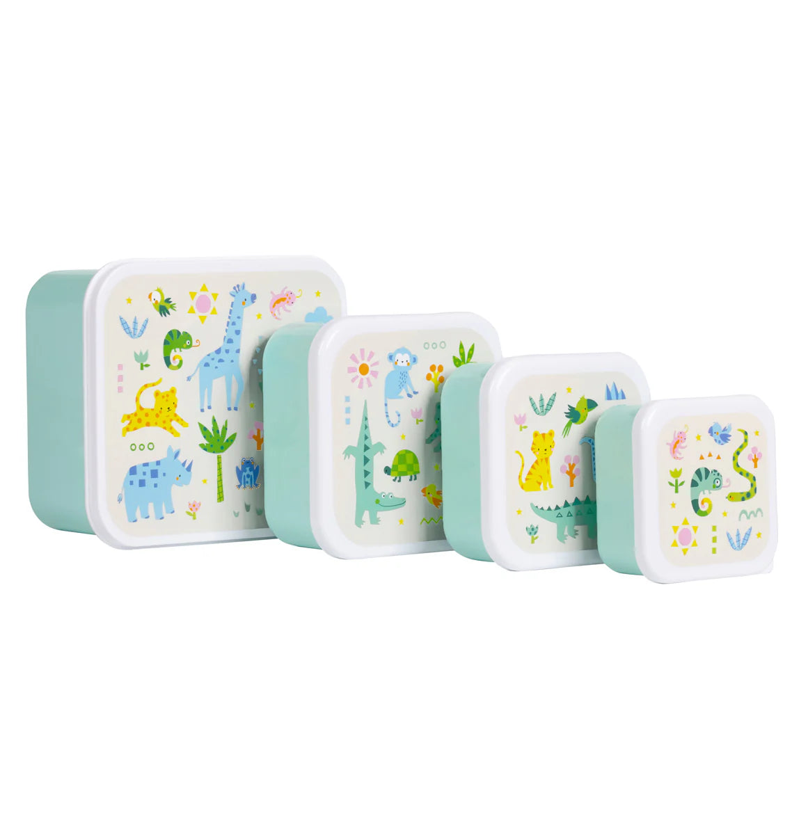 Nestisbox Jungle - 4 í pakka