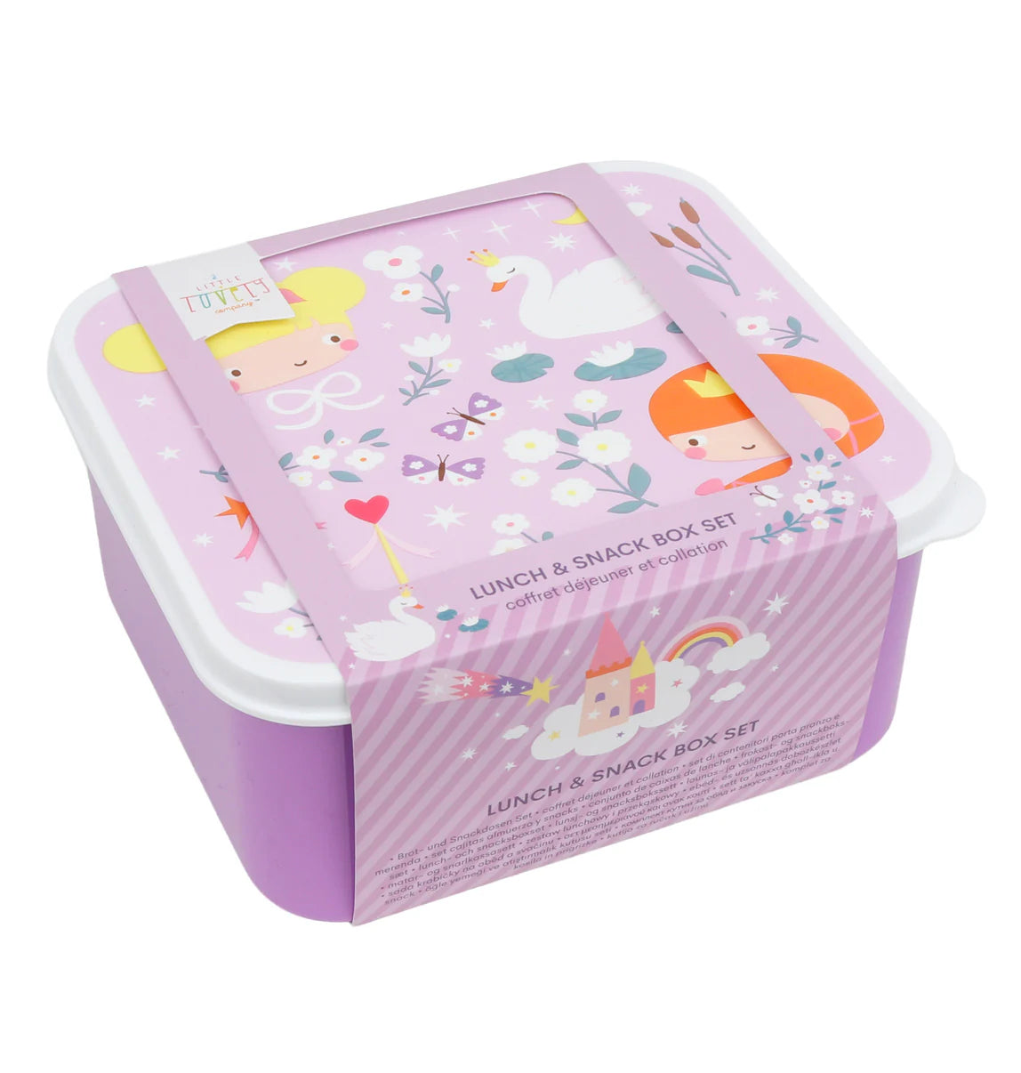 Nestisbox prinsessa - 4 í pakka