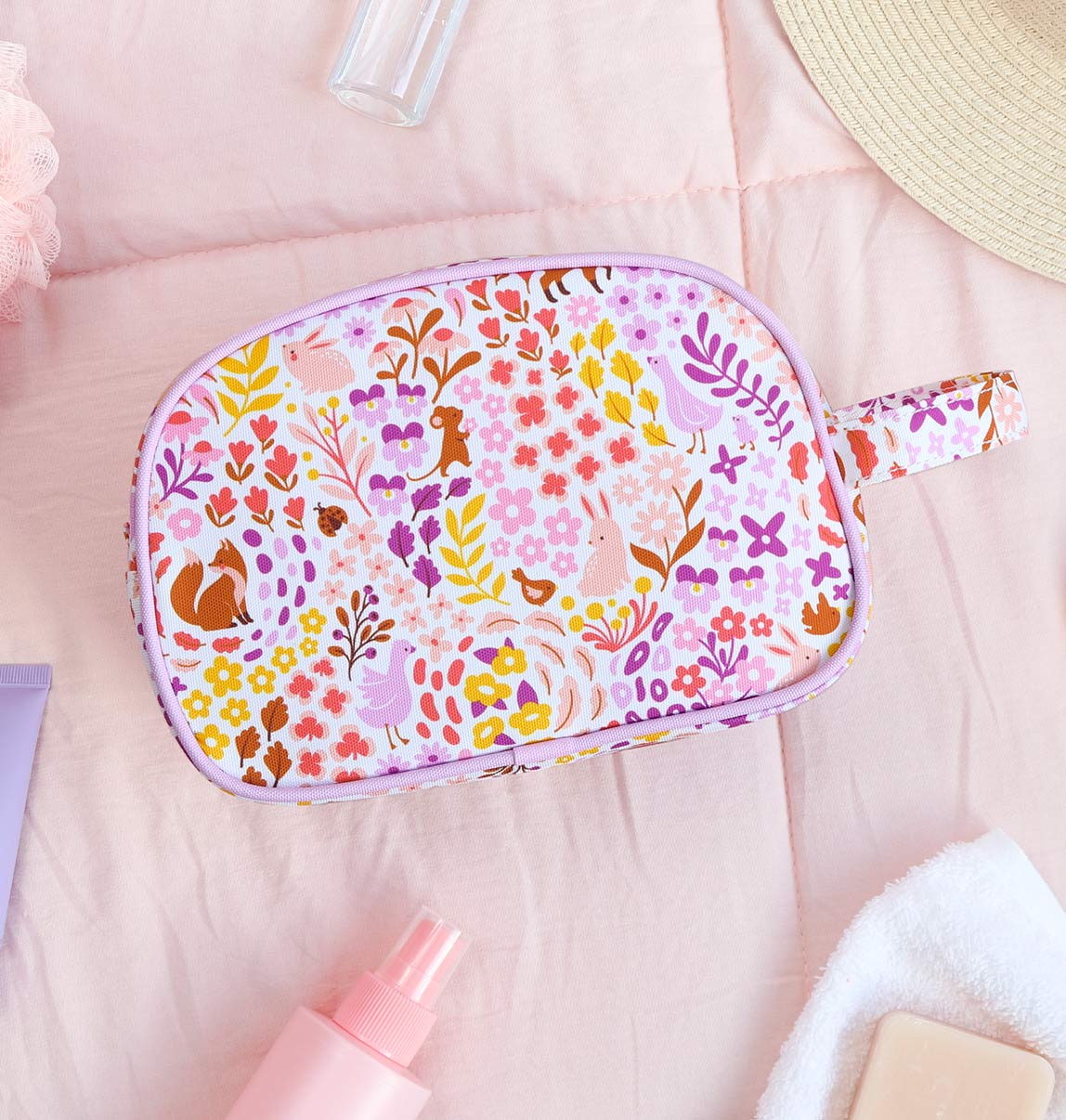 Snyrtitaska - Flower garden