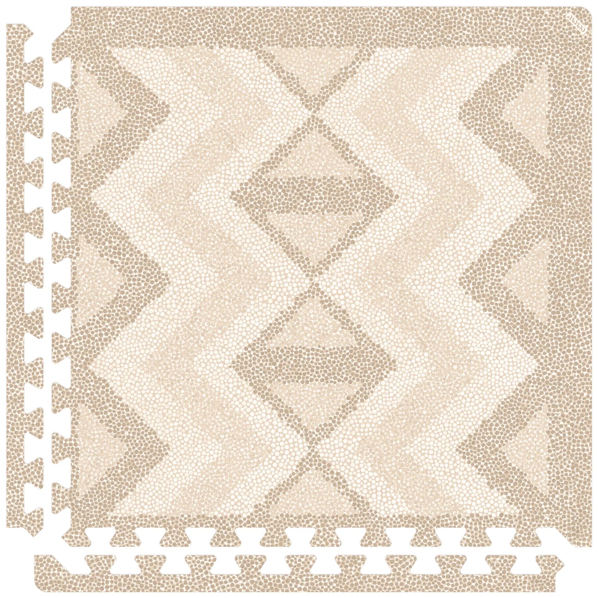 Púslmotta - Sand 180x120