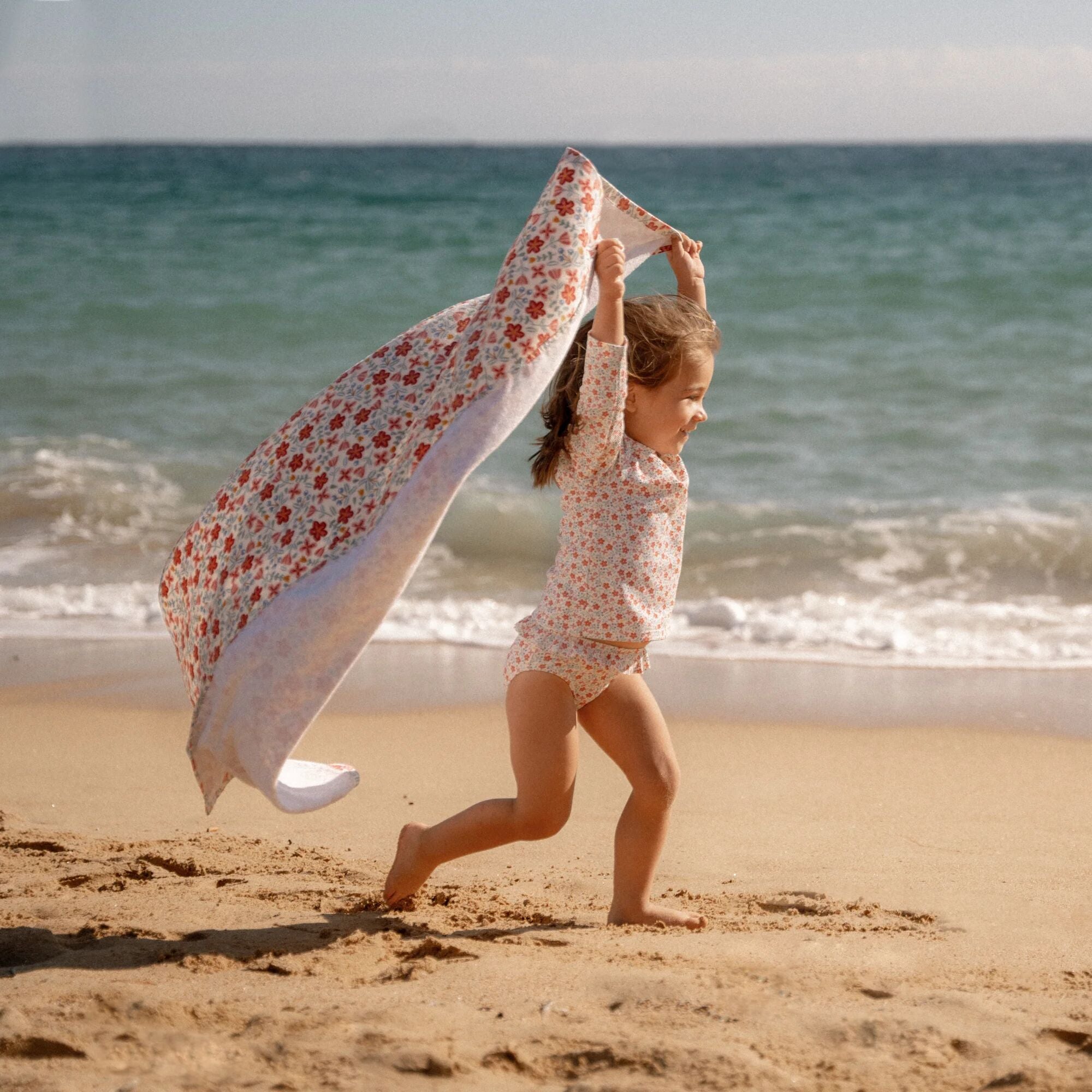 Handklæði - Sunny flowers