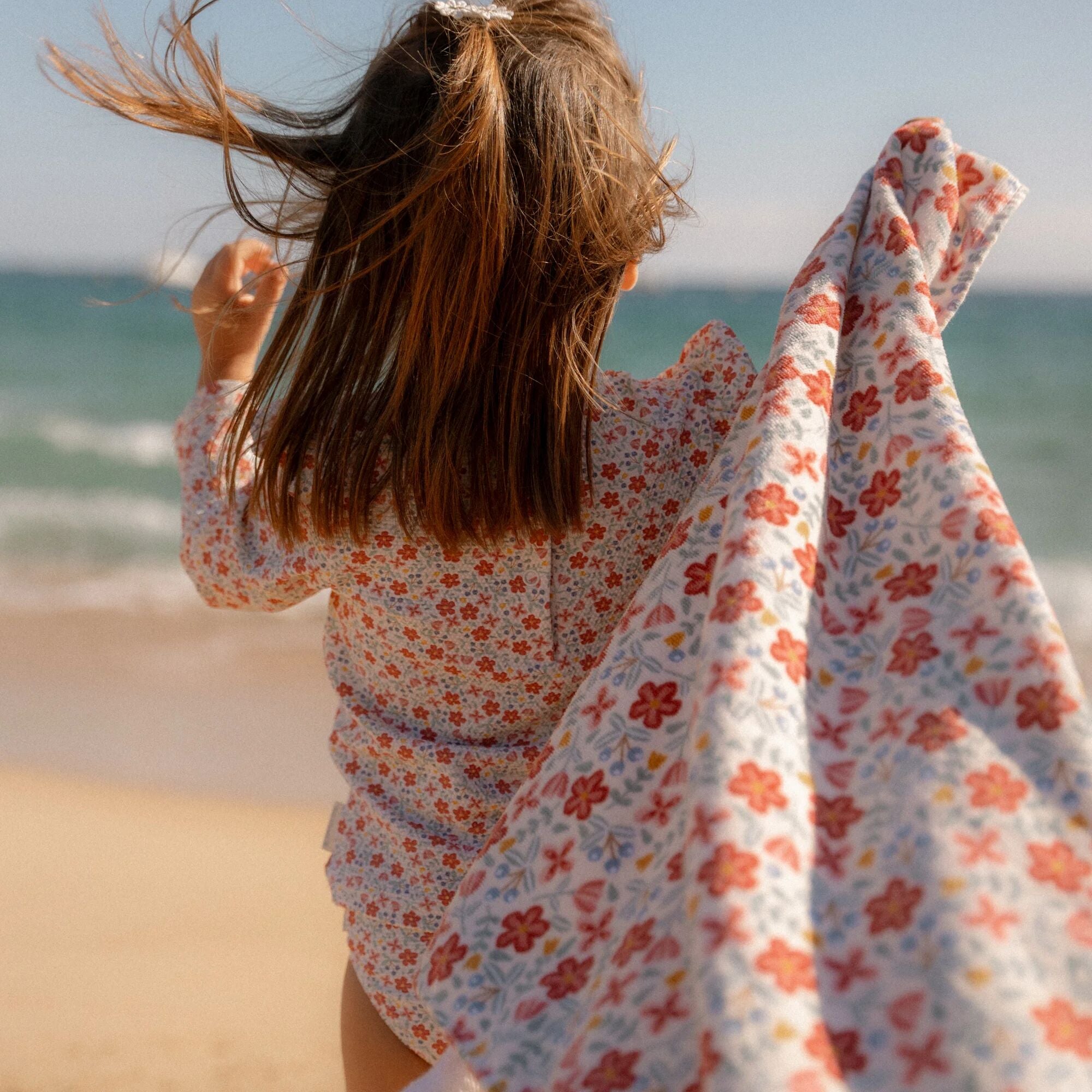 Handklæði - Sunny flowers