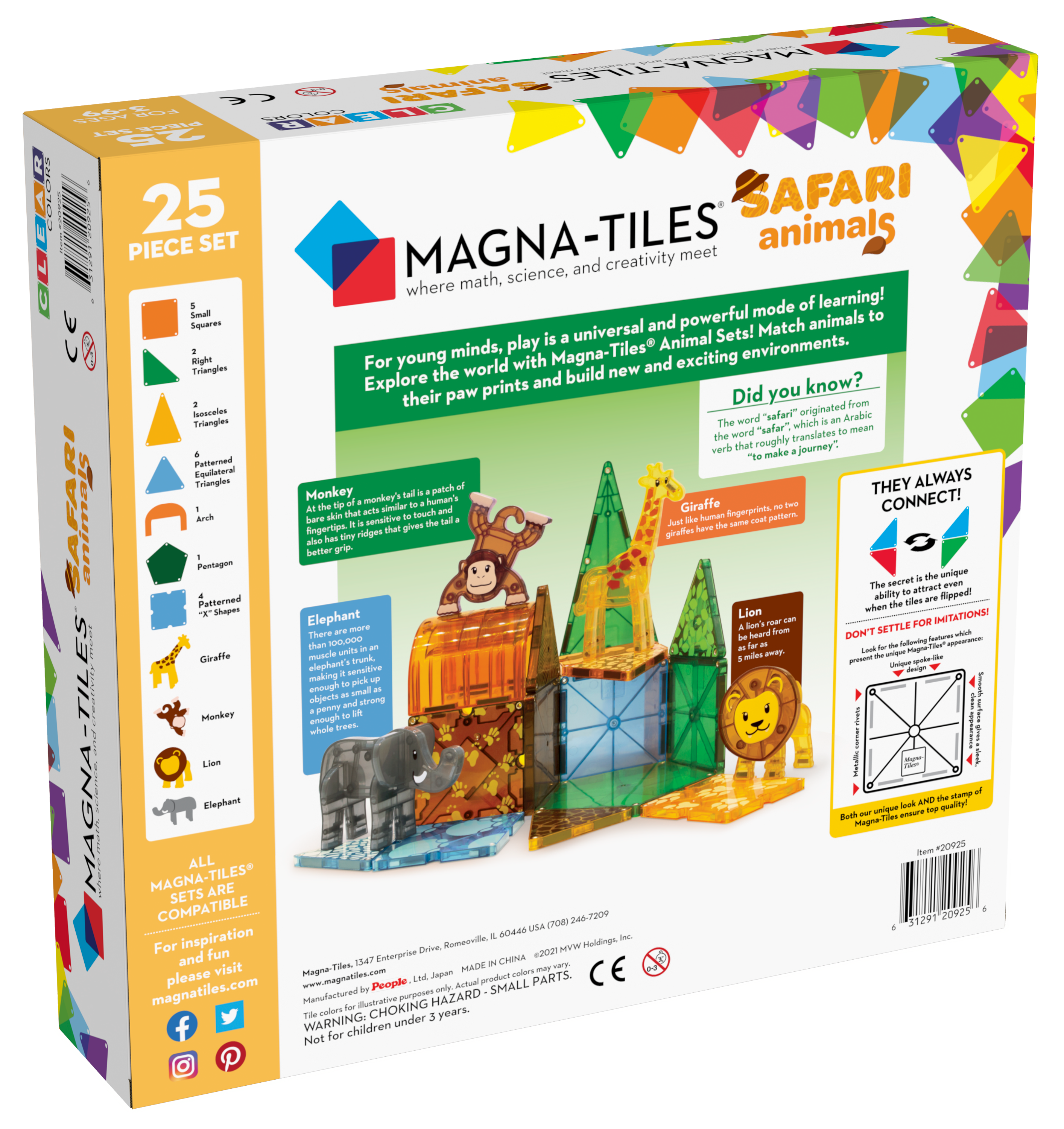 Dýraríki 25 stykki