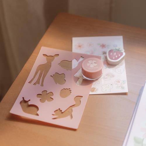 Fairy garden stationery set