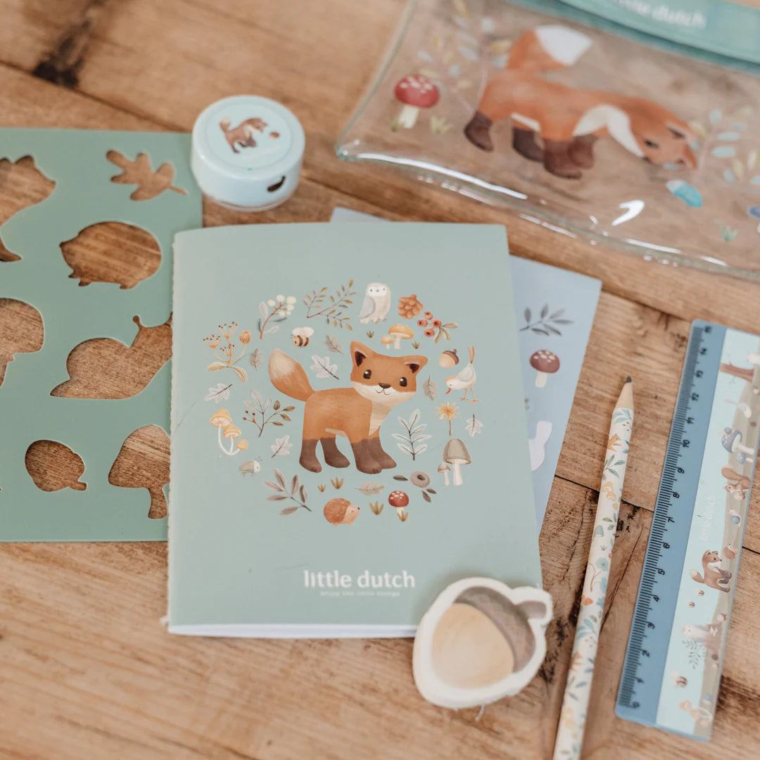 Forest friends stationery set