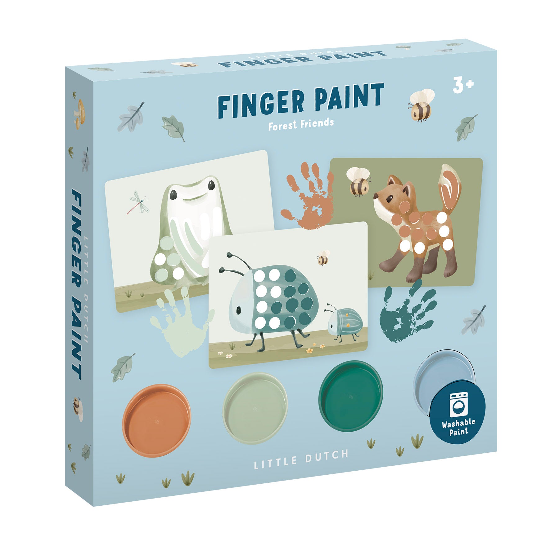 Forest friends - putta málning