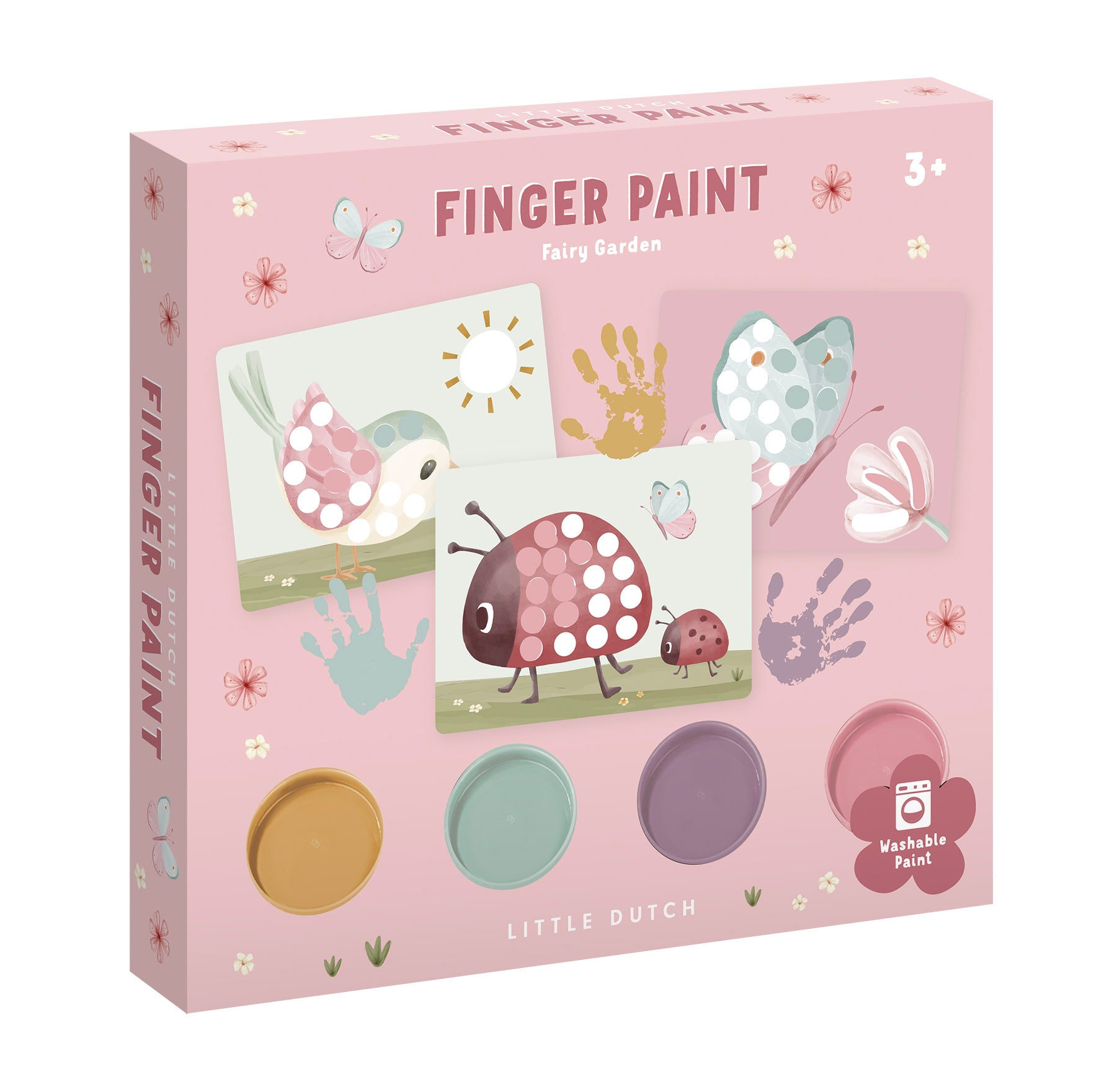 Fairy garden - putta málning