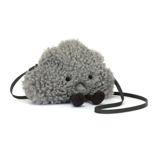 Storm cloud shoulder bag