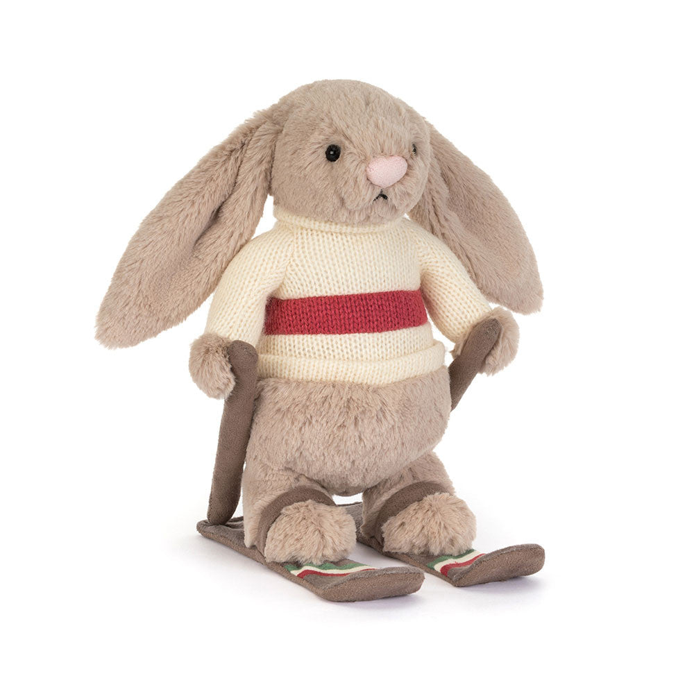 Beige kanína 18cm - Ski outfit