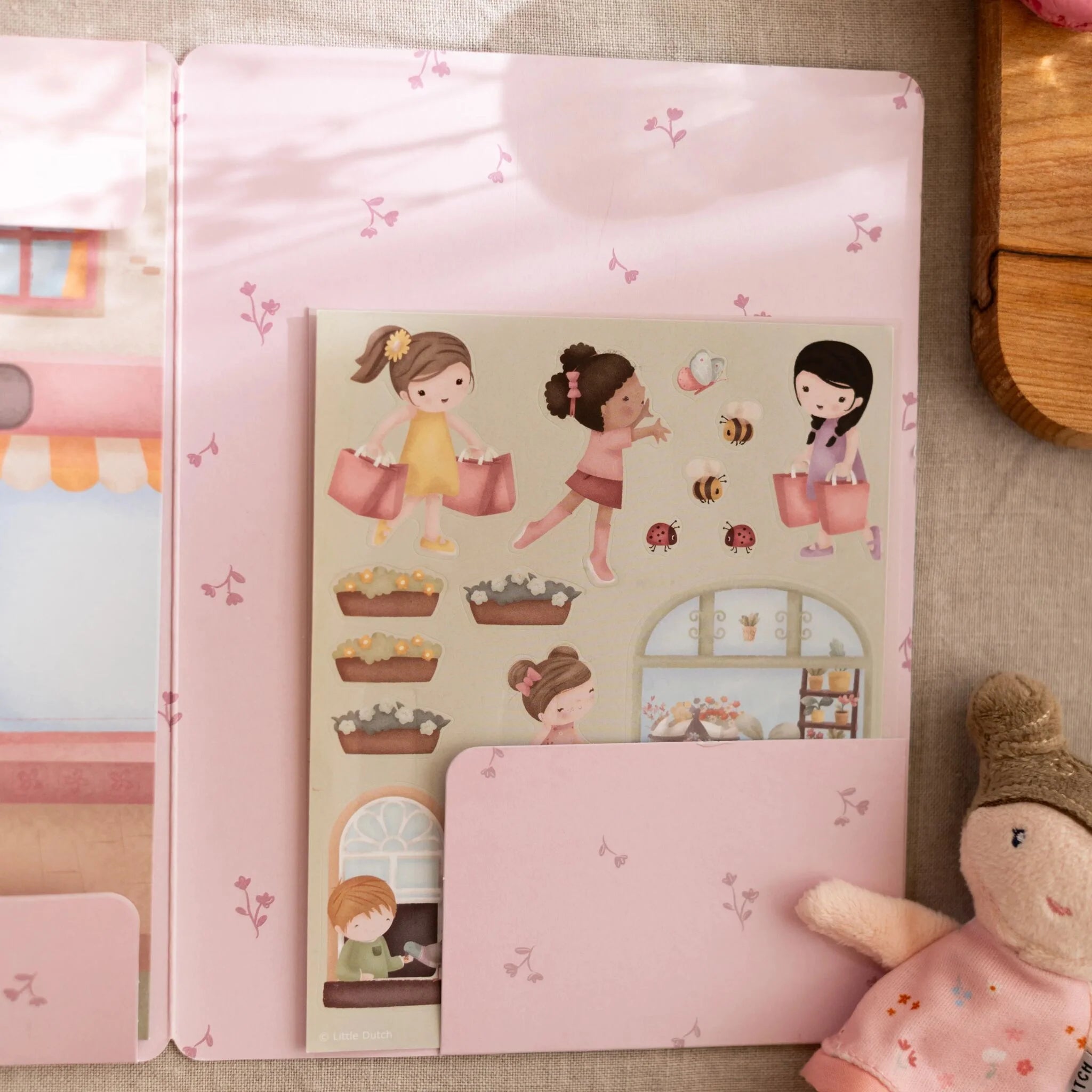 Límmiðabók - Rosa