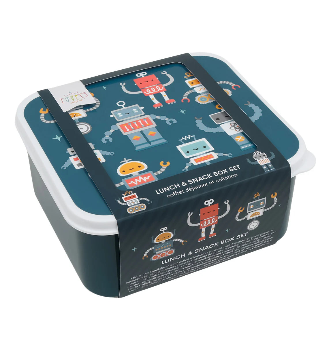 Nestisbox Robots - 4 í pakka