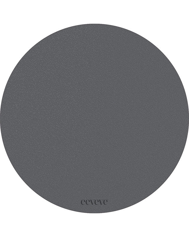 Vinyl glasamottur 12stk -  Granite grey