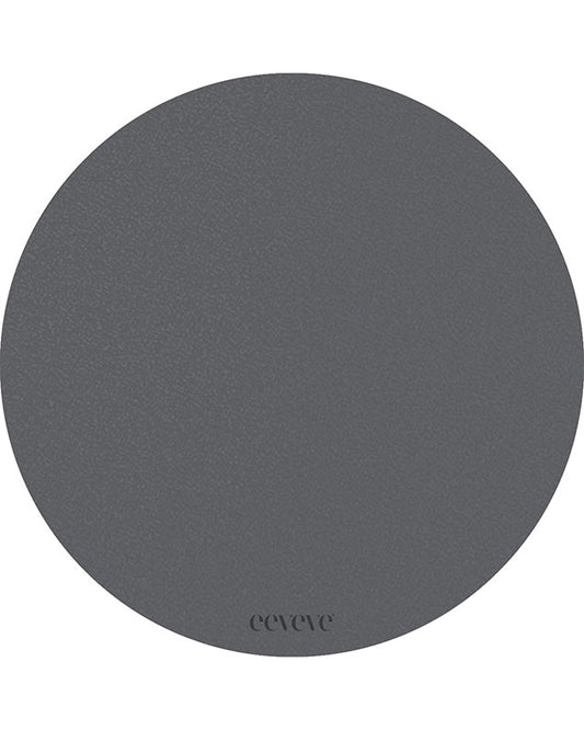 Vinyl glasamottur 12stk -  Granite grey