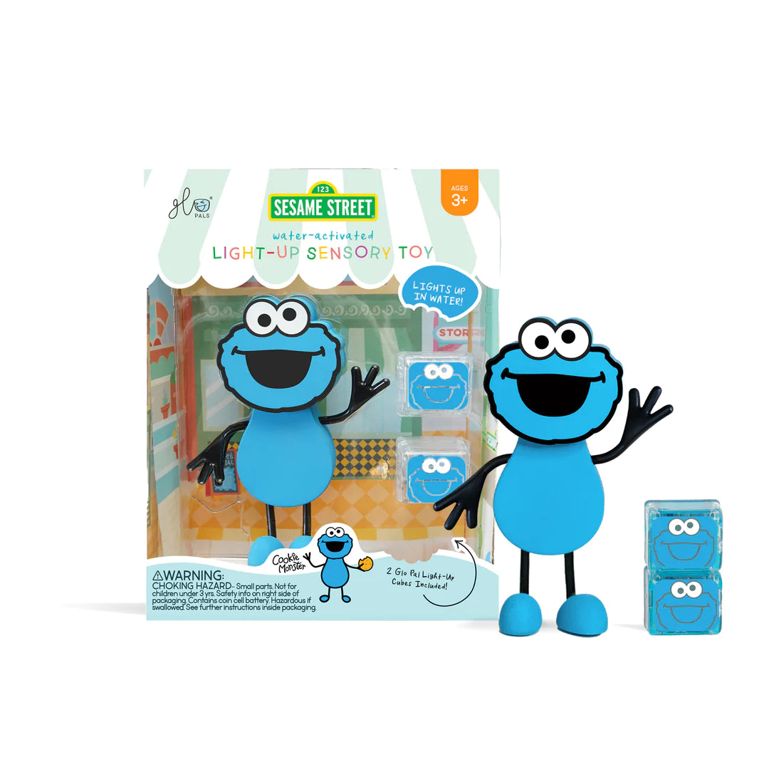 Cookie Monster fígúra + teningar